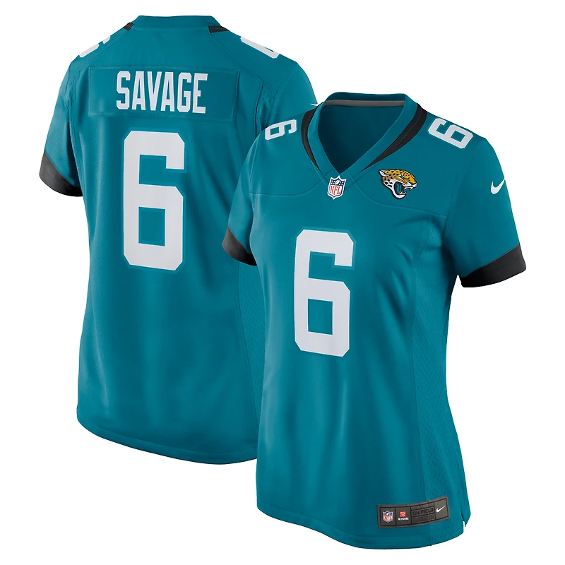 Women's Nike Darnell Savage Teal Jacksonville Jaguars Team Game Jersey