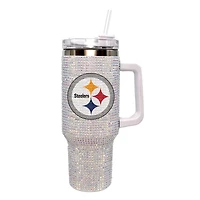 The Memory Company Pittsburgh Steelers 40oz. Bling Colossal Tumbler