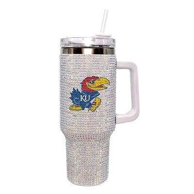 The Memory Company Kansas Jayhawks 40oz. Bling Colossal Tumbler