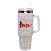 The Memory Company Nebraska Huskers 40oz. Bling Colossal Tumbler