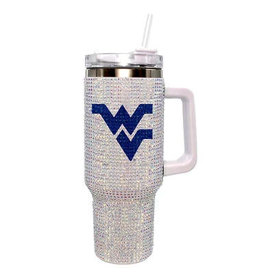The Memory Company West Virginia Mountaineers 40oz. Bling Colossal Tumbler