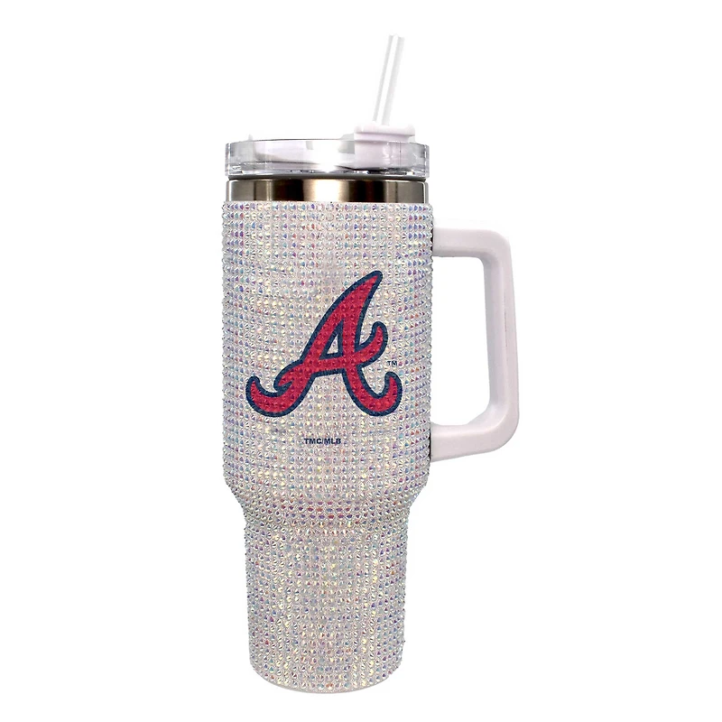 The Memory Company Atlanta Braves 40oz. Bling Colossal Tumbler
