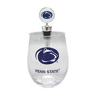 The Memory Company Penn State Nittany Lions 15oz. Stemless Tumbler With Wine Bottle Stopper