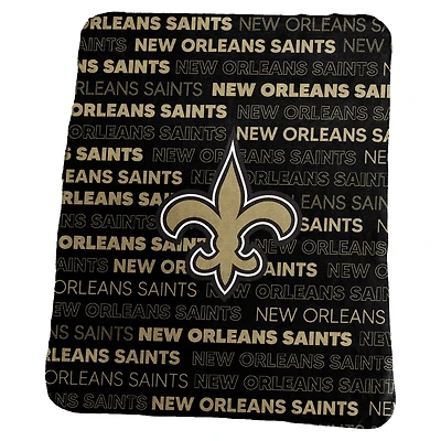 New Orleans Saints 50" x 60" Classic Fleece Blanket