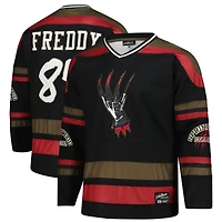 Men's  Black A Nightmare on Elm Street Horror Pack Movie Jersey