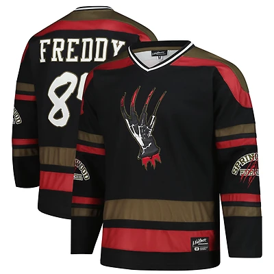 Men's  Black A Nightmare on Elm Street Horror Pack Movie Jersey