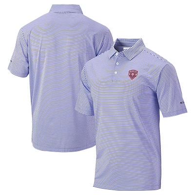 Men's Columbia  Purple Orlando City SC Omni-Wick Club Invite Polo