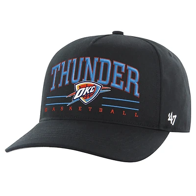 Men's '47 Black Oklahoma City Thunder Core Roscoe Hitch Adjustable Hat