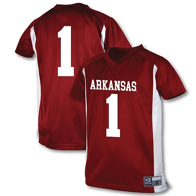 Youth Garb #1 Cardinal Arkansas Razorbacks Football Jersey