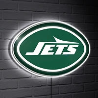 New York Jets LED Team Logo Shaped Lighted Wall Sign