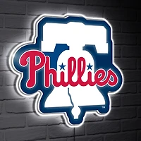 Philadelphia Phillies LED Team Logo Shaped Lighted Wall Sign