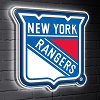New York Rangers LED Team Logo Shaped Lighted Wall Sign