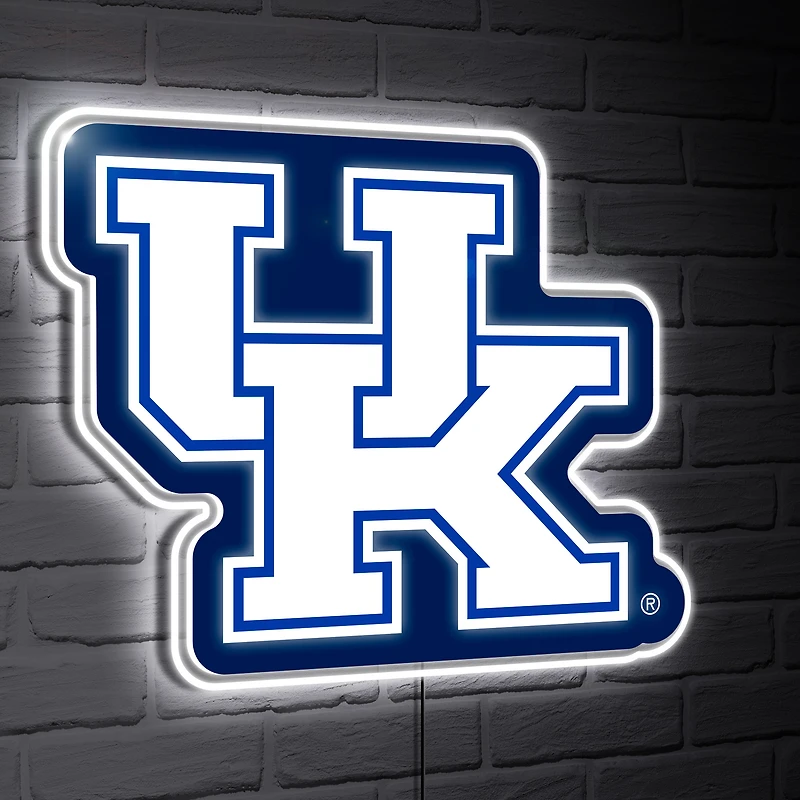 Kentucky Wildcats LED Team Logo Shaped Lighted Wall Sign