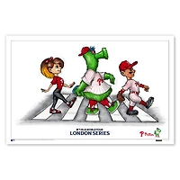Philadelphia Phillies 2024 London Series 11" x 17" Limited Edition Poster Print