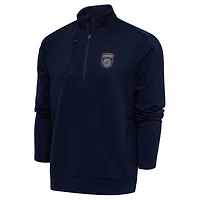 Men's Antigua Navy San Diego FC Generation Quarter-Zip Top