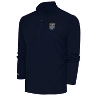 Men's Antigua Navy San Diego FC Tribute Quarter-Zip Top