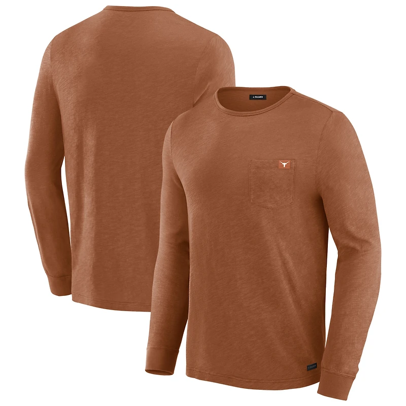 Men's J. Palmer New Texas Orange Texas Longhorns In-The-Pocket Long Sleeve T-Shirt