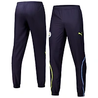 Men's Puma Navy Manchester City dryCELL 2024/25 Pre-Match Woven Pants