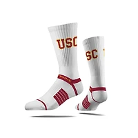 Unisex Strideline USC Trojans Premium 70's Bedding Crew Socks