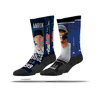 Unisex Strideline Aaron Judge  New York Yankees Premium 2-Pack Full Slub Crew Socks