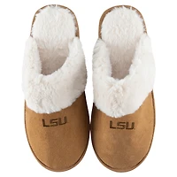 Women's ZooZatz LSU Tigers Faux Fur Slippers