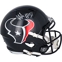 Will Anderson Jr. Houston Texans Autographed 2024 Speed Replica Helmet