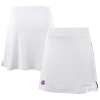 Women's Columbia White Atlanta Braves Omni-Wick Best One Yet Skort