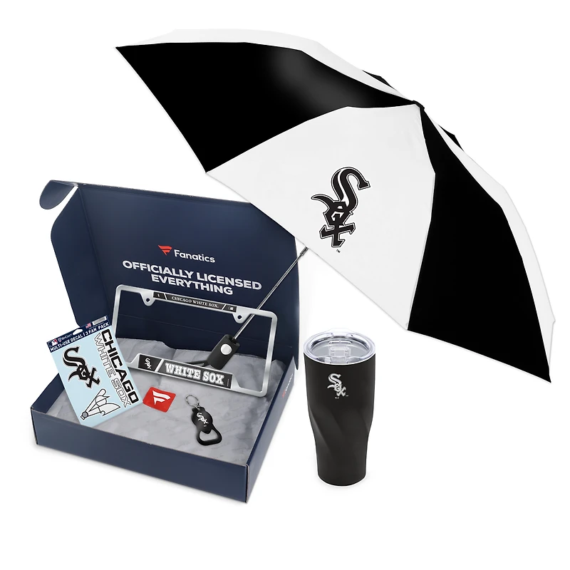 WinCraft Chicago White Sox Fanatics Pack Elevated Automotive-Themed Gift Box - $91+ Value