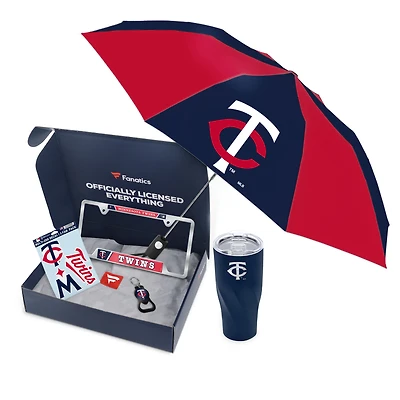 WinCraft Minnesota Twins Fanatics Pack Elevated Automotive-Themed Gift Box - $91+ Value