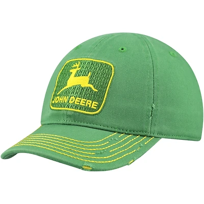 Toddler  Green John Deere Vintage Adjustable Hat