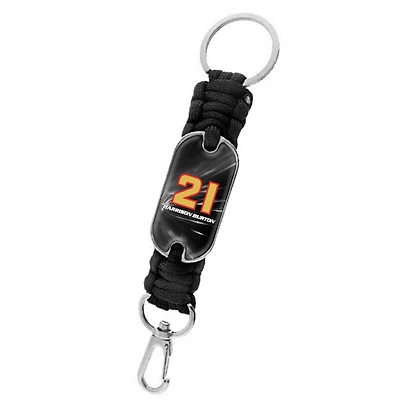 Harrison Burton ColorDome Paracord Keychain