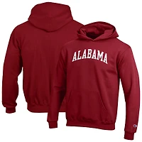 Youth Champion Crimson Alabama Crimson Tide Basic Arch Hoodie