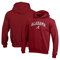 Youth Champion Crimson Alabama Crimson Tide Campus Pullover Hoodie