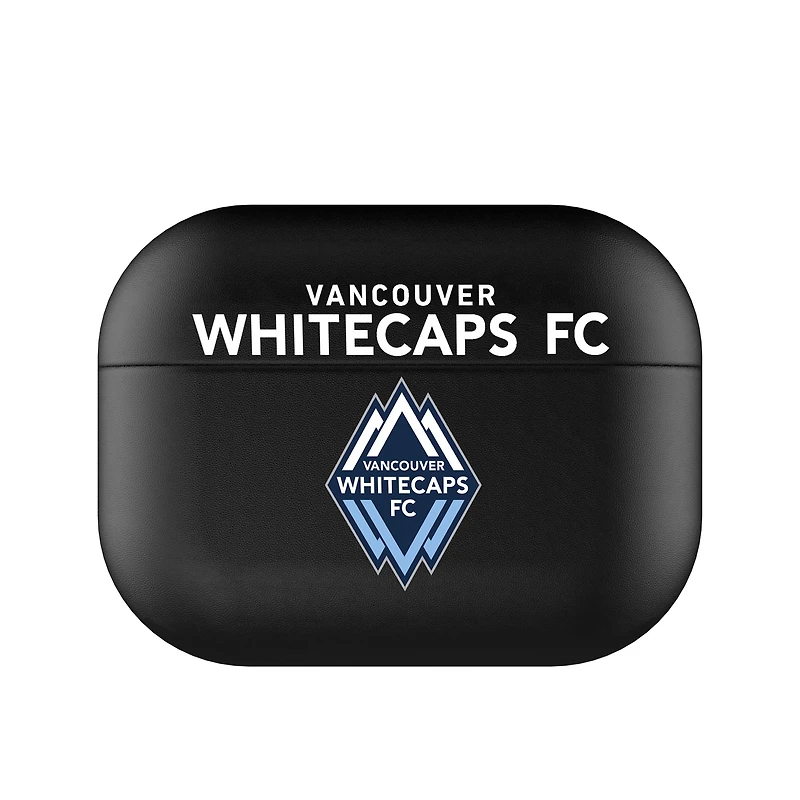 Black Vancouver Whitecaps FC Insignia AirPods Case Cover