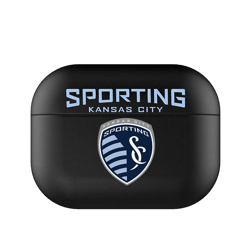 Black Sporting Kansas City Insignia AirPods Case Cover