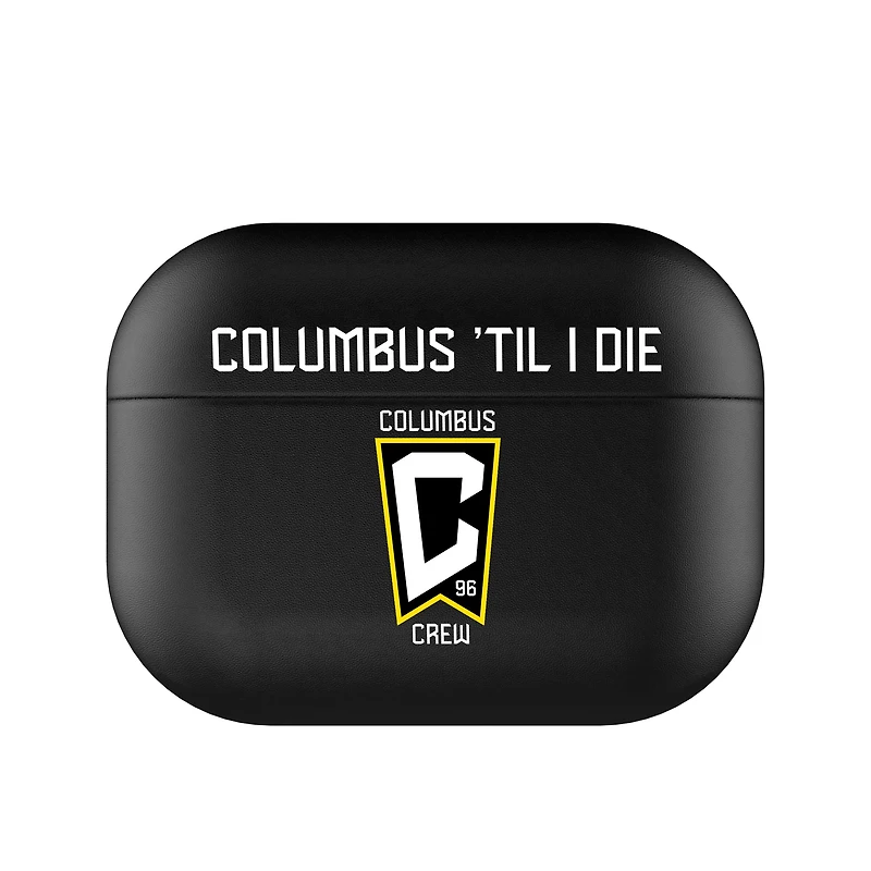 Black Columbus Crew Insignia AirPods Case Cover