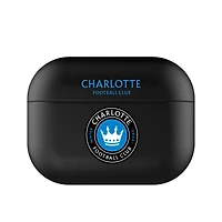 Black Charlotte FC Insignia AirPods Case Cover