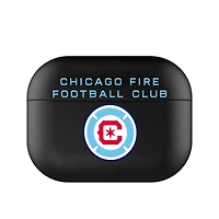 Black Chicago Fire Insignia AirPods Case Cover