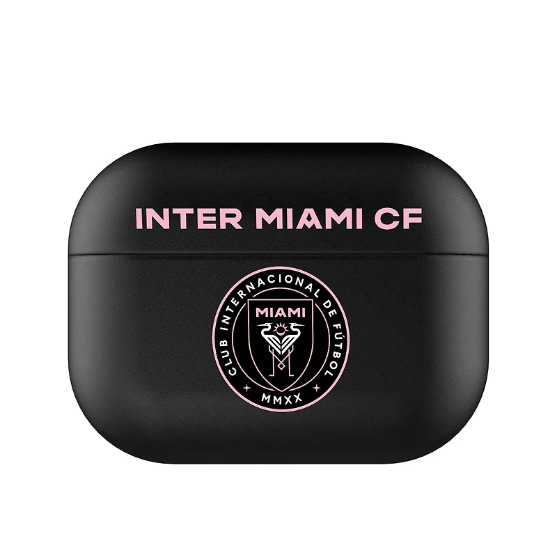 Black Inter Miami CF Insignia AirPods Case Cover