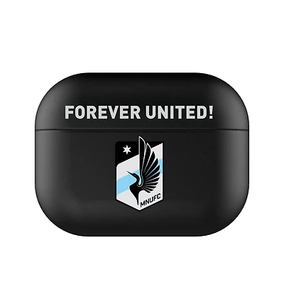 Black Minnesota United FC Insignia AirPods Case Cover
