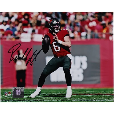 Baker Mayfield Tampa Bay Buccaneers Autographed 8" x 10" Throwing Photograph
