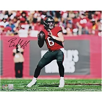Baker Mayfield Tampa Bay Buccaneers Autographed 16" x 20" Throwing Photograph
