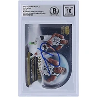Giannis Antetokounmpo Milwaukee Bucks Autographed 2022-23 Panini Crown Royale Sno Globe Gold #8 #10/10 Beckett Fanatics Witnessed Authenticated 10 Card
