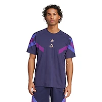 Men's adidas Originals  Navy LA Galaxy Culturewear Collection Fashion Jersey