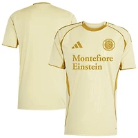 Men's adidas Tan New York City FC 2025 One Planet Pre-Match Top