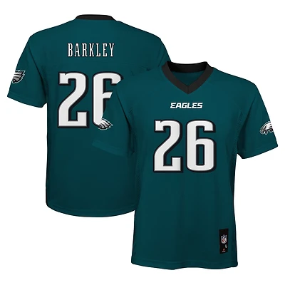 Youth Saquon Barkley Midnight Green Philadelphia Eagles Replica Player Jersey