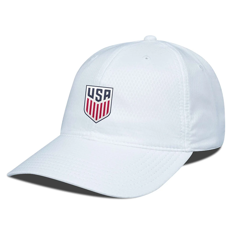 Men's Levelwear White USMNT Matrix Patch Adjustable Hat