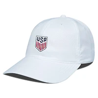 Men's Levelwear White USMNT Matrix Patch Adjustable Hat