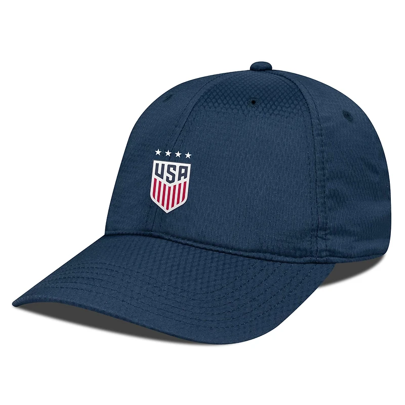 Men's Levelwear Navy USWNT Matrix Insignia Core Adjustable Hat