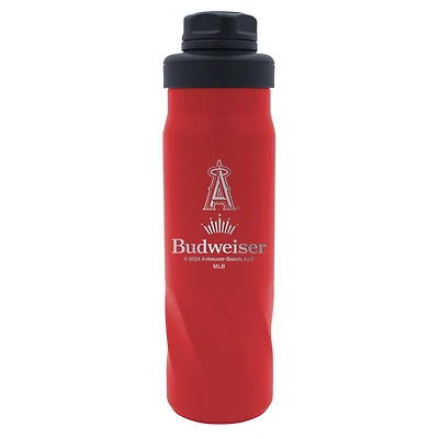 WinCraft  Los Angeles Angels 2024 MLB x Budweiser 20oz. Morgan Water Bottle